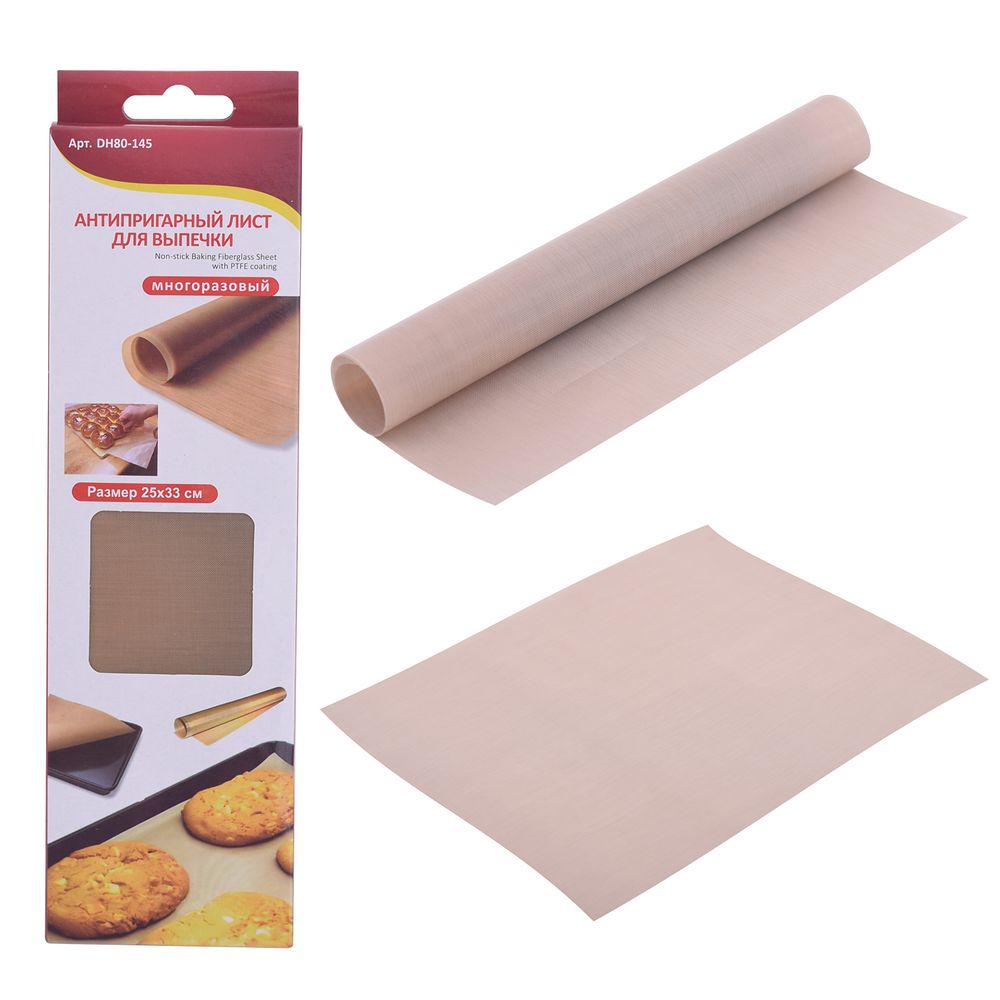 АНТИПРИГАРНЫЙ ЛИСТ ДЛЯ ВЫПЕЧКИ, 25Х33СМ (1) 
